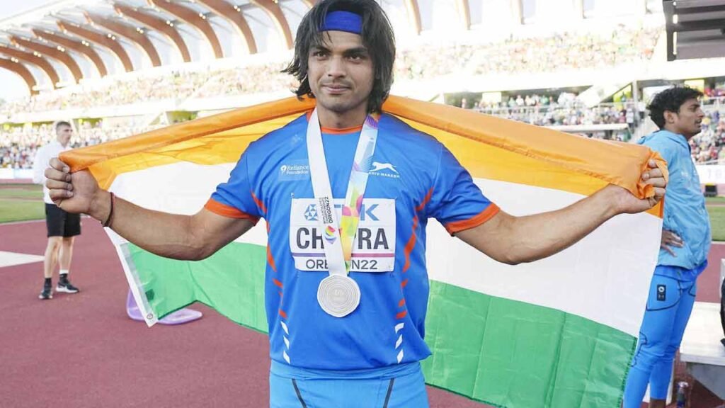 Breaking ! Neeraj Chopra bags a silver medal in the World Athletics Championship
