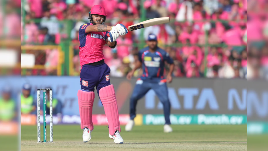 Riyan Parag Shines for Rajasthan Royals: Smashes Anrich Nortje, Touted for Future India Call-up